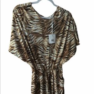 Short Animal Print Romper